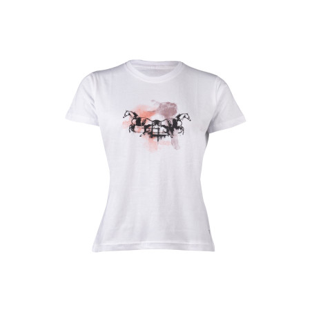 T-shirt HKM femme Running Horse manches courtes