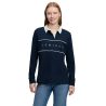 Polo de rugby LeMieux Rochelle femme - Marine