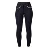 Pantalon Lauria Garrelli Limone fond intégral en silicone femme - Noir