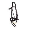 Bridon Signature by Antares dressage muserolle combinée - Noir