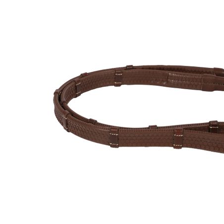 Rênes Signature Sport by Antares caoutchouc 16 mm 7 arrêtoirs