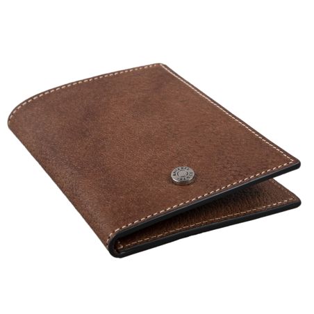 Porte passeport Antares cuir malt