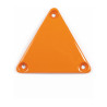 Triangle arrière pour casque Antares collection - Glossy Orange