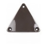 Triangle arrière pour casque Antares collection - Glossy Chocolat