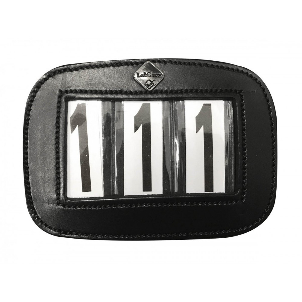 Porte-numéro d'équitation pour tapis de selle LeMieux