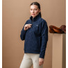 Sweat-shirt à demi-zip Horseware AA Gabriella femme - Marine