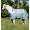 Chemise anti-mouches Horseware Amigo Bug Rug Pony - Bleu chiné / bleu / argent
