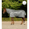Couverture anti-mouches Waldhausen FlyControl avec couvre-cou - Gris argent