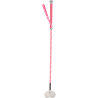 Cravache Waldhausen pour enfant petits cœurs et claquette en forme de cœur - Rose
