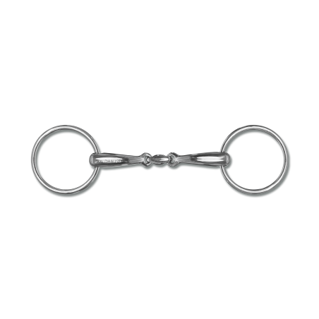 Mors de filet anatomique Waldhausen double brisure