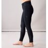 Pantalon Horseware taille haute femme Allora Alessandro Albanese grip genoux - Noir