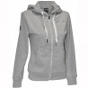 Sweat femme Ona Flags & Cup - Gris chiné