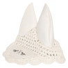Bonnet anti-mouches Hobby Horse HV Polo Ruby - Blanc