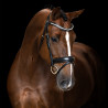 Bridon Imperial Riding combinée simple - Noir