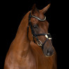 Bridon muserolle mexicaine Imperial Riding - Noir