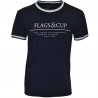 T-shirt homme Prado Flags & Cup - Bleu marine