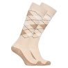 Chaussettes Imperial Riding Queen of Diamonds femme - Blanc cassé