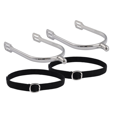 Éperons homme Imperial Riding Basic 15 mm bout rond