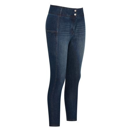 Pantalon d'équitation Euro-Star Classic Slim denim femme