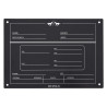 Plaque de box English HV Polo - Noir