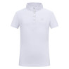 Polo de concours manches courtes Imperial Riding Basic glam Kids - Blanc