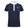 Polo de concours manches courtes Imperial Riding Basic Kids - Marine
