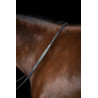 Rênes Imperial Riding en caoutchouc à picots - Noir