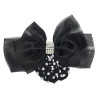 Résille pour cheveux avec résille et perles Imperial Riding - Noir
