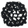 Résille pour cheveux avec strass Imperial Riding - Noir