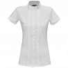 Polo Diamantina femme manches courtes Flags & Cup - Blanc