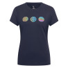 T-shirt manches courtes Imperial Riding Holographics femme - Marine