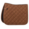 Tapis de selle Euro-Star Suede Dressage - Cognac