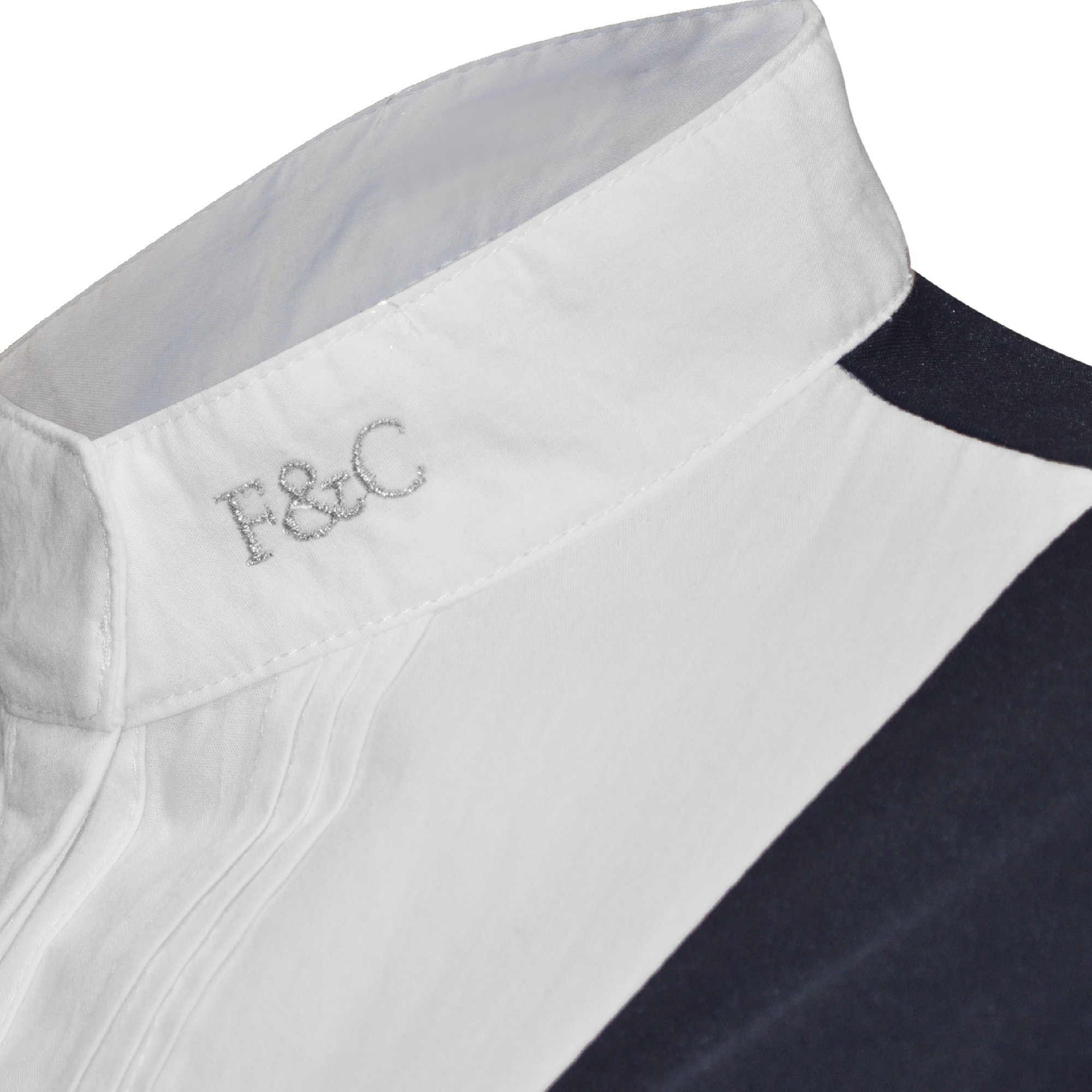 Polo Diamantina femme manches longues Flags & Cup Bleu marine
