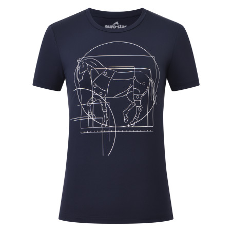 Top manches courtes Euro-Star Mira femme