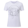 Top manches courtes Euro-Star Mira femme - Blanc