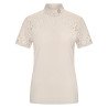Top manches courtes Imperial Riding Breeze femme - Gris / sable