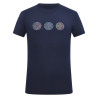 Top manches courtes Imperial Riding Holographics Kids - Marine