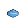 Stickers Flex-on Casque Armet - Bleu cyan silver