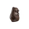 Protège-boulets Veredus court Pro Jump Velcro - Marron