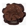 Chouchou LeMieux avec Crystal Hair Net - Marron / marron