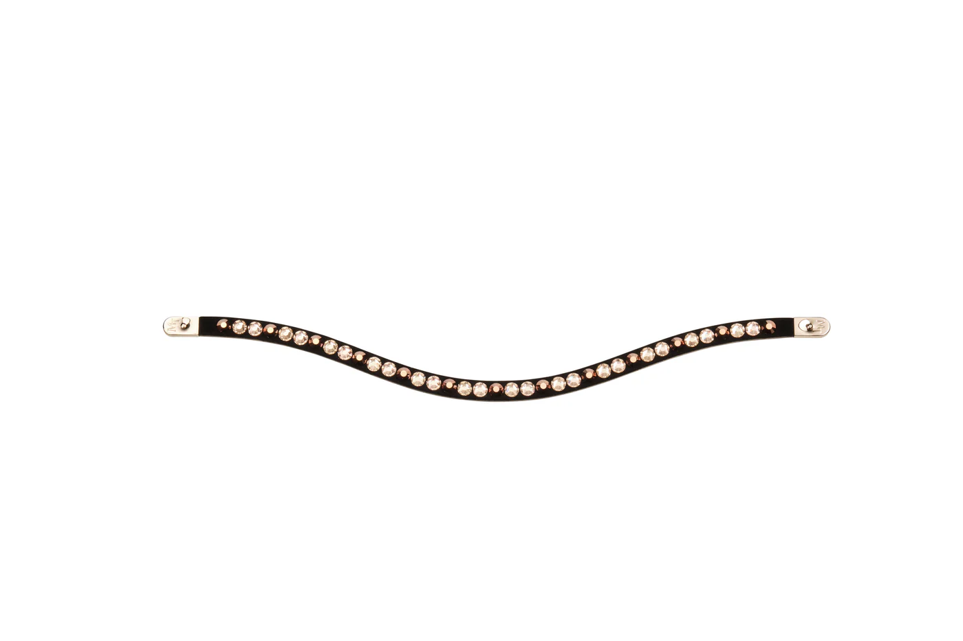 Bling pour frontal Magic Tack Stübben long courbé Rose métallique Bling pour frontal Magic Tack Stübben long courbé Rose métallique
