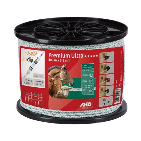 Cordelette de clôture Premium Ultra AKO
