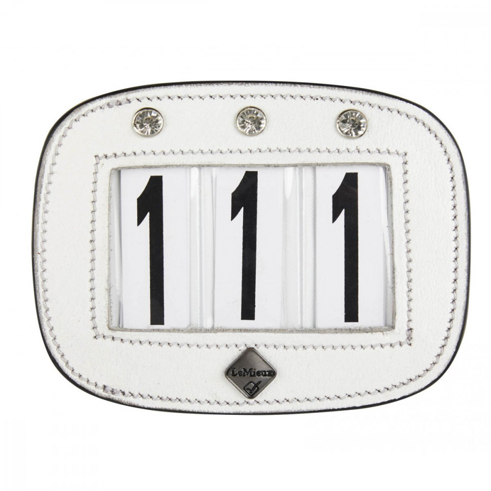 Porte-numéro De Selle Lemieux – Marron, Taille Unique, équipement Cheval Neuf