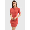 Robe Harcour Brigitte femme - Pamplemousse