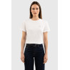 Tee-shirt Harcour Hydra manches courtes femme - Blanc
