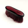 Brosse dure poils longs Ezi-Groom Shires - Bordeaux