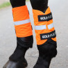 Guêtres réfléchissantes Equi-Flector® Shires - Orange vif