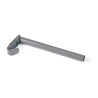 Porte selle escamotable Shires - Gris