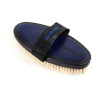 Brosse douce avec poils de chèvre Ezi-Groom Shires - Marine