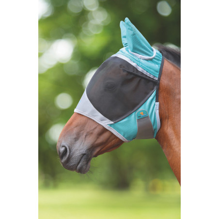 Masque anti-mouches Shires FlyGuard Pro Deluxe avec oreilles